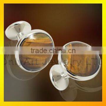 Cuff Links Wholesale Round Backing Custom Shirt Studs photo-6