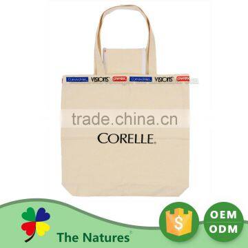 Custom Printing Logo Comfortable Cotton Large Shoulder Small Bag Single