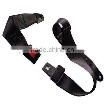 static two- points seat belt(black)