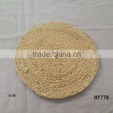 cheap corn husk wholesale dining table decorative mat round woven placemats for tableware