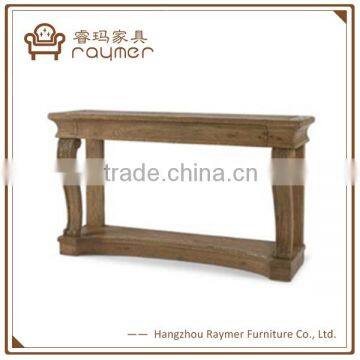 Shabby chic french provincial style antique wooden entry way console table