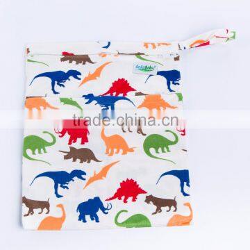 Ananbaby Pink Baby Cute Diaper Bags / Personalized Minky Printed Mini Wet Bags photo-2