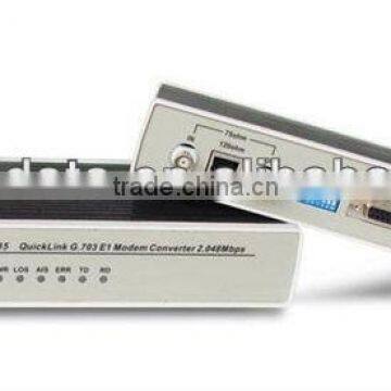 RS485 to E1 Converter at ITU-T G.703 standard protocol
