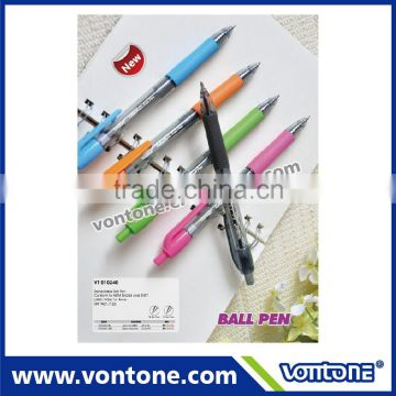 Retractable pen for promotional,plastic ball pen