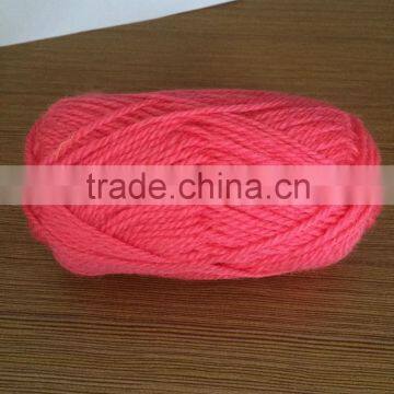 handknitting square 100%woolen yarn fancy yarn /lanas yarn