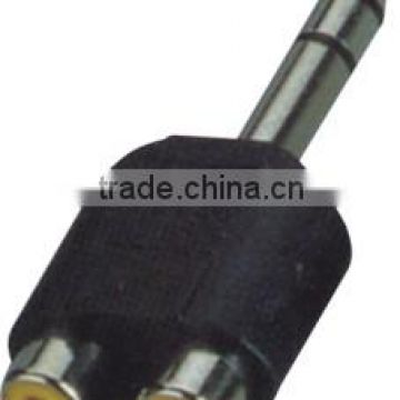 JYA5336 6.3mm stereo audio adapt connector