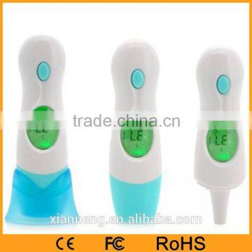 Portable Handle Mini Digital Thermometer IR thermometer non contact with feverline indicator