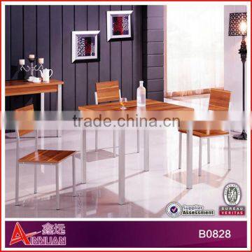 B0828 indoor dining table sets for restaurant