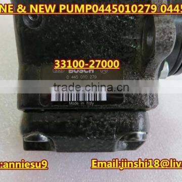 Genuine & New Common Rail Pump 0445010279,0445010038, HYUNDAI and KI*A fuel pump 33100-27000