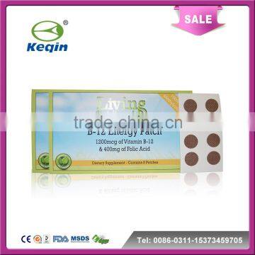 High Grade Natural Energy Product B12 vitamin patch