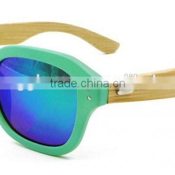 High Quality PC Frame With Bamboo Side Sunglasses photo-3