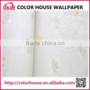 cheap price wallcovering interior decoration vinyl wallpaper