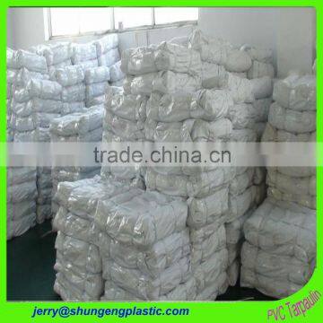 Sound Proof Pvc Coated Fabric Tarpaulin With Welding Edge and Aluminium Eyelet photo-4