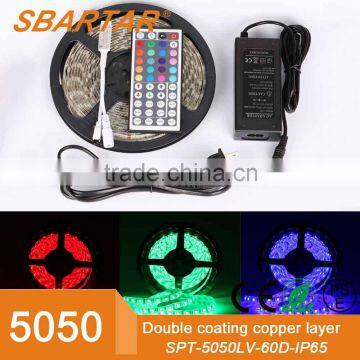 5M 300 LED RGB Multicolour Strip Light 5050 Ribbon Tape Waterproof 12V FULL KIT