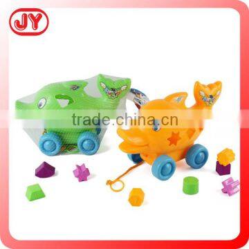 Funny plastic toys IQ building blocks for children