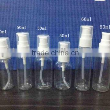 30ml 50ml 60ml Pet lotion bottle