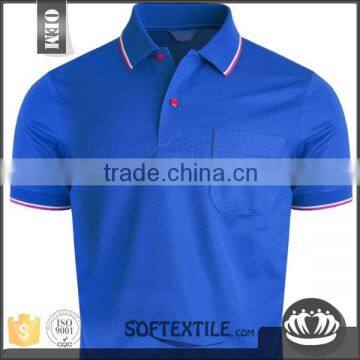 made in china good quality latest design excellent double collar polo shirt