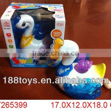 battery operated toys,electric plastic swan toy