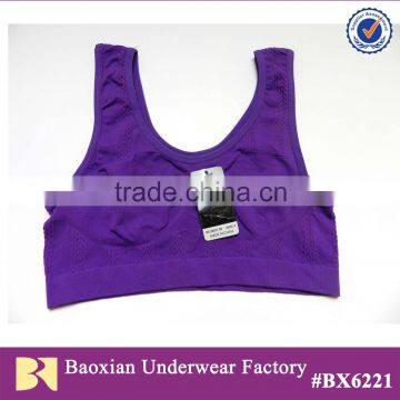 plain seamless cami bra for sport