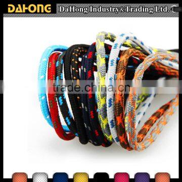 fancy round polyester hiking boots latest popular shoelaces