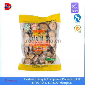 Dried mushrooms vacuum packaging bag