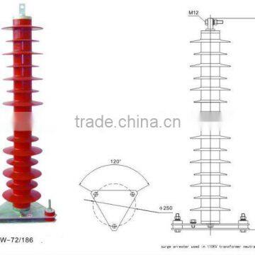 surge arrester in neutral point of transformer