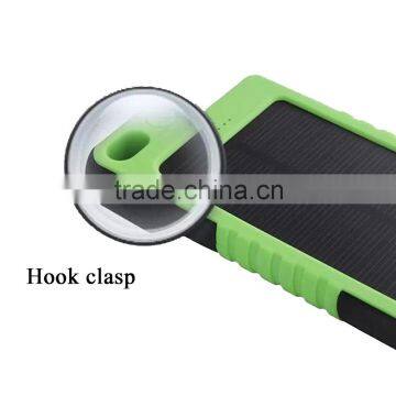 2016 Outdoor Multi Functional USB Solar Mobile Power Supply Waterproof & Shockproof Camp Equipment Manufacturer Supplier