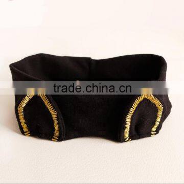 Children Headwear Korea Baby Cute Knit Headband With Embroidery Ear photo-5