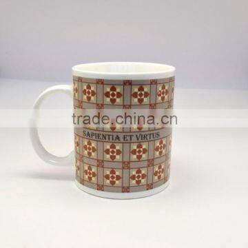 Eco friendly promotional gift custionized logo decoration sublimation ceramic mug