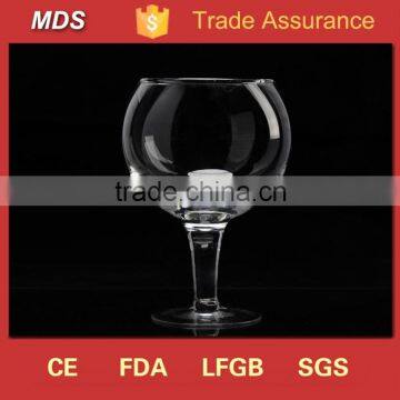 Tall wedding decorative wholesale glass candle holder insert