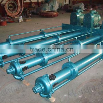 Abrasion Resistant Centrifugal Vertical Slurry Pump with Agitator