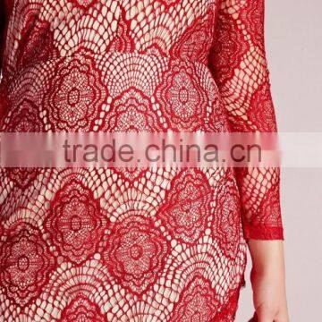 Women Plus Size Offical Lady Dress Long Sleeve in One Piece photo-4