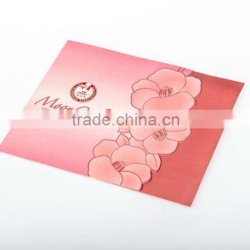 Hankook Cosmetics saddle stitching booklet