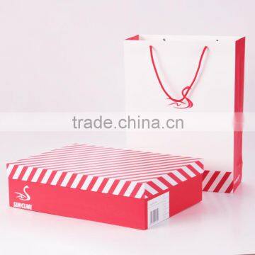 Sinicline Custom made collapsible shoes box with bag