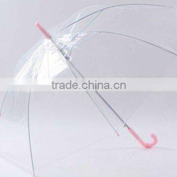 White bubble fiberglasss strengthened bell shape poe umbrella