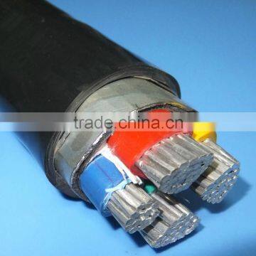 PVC jacket Power Cable YJV22 armoured cable low voltage