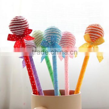 TK-09 Japanese and korean stationery ,Cute Kawaii Korea Novelty lollipops ball pen