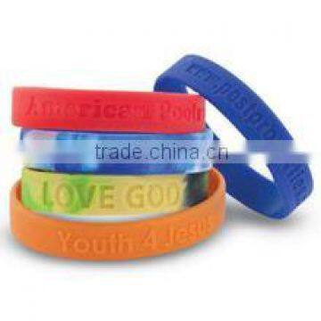 COLORFUL ADJUSTABLE SILICON WRISTBAND