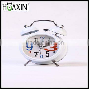 Chinese  manufacturer double bell high quality kids alarm clock with no radiation