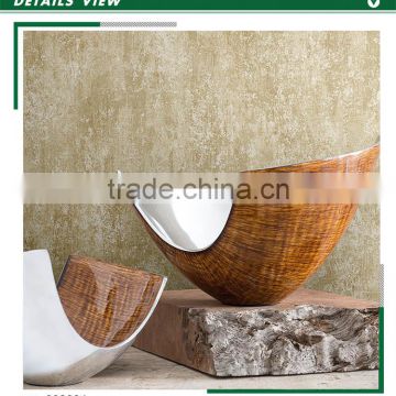 buy printing non woven wallpaper, coffee neat plain wall mural for interior , coordinating wall mural roll