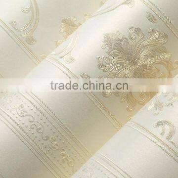 European style deep embossed wallpaper,wallpaper roll size