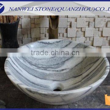 Black bathroom black marble wash basin