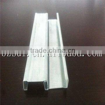 manufactured in China High quality U shaped / C shaped galvanized channel(Z80-275g)