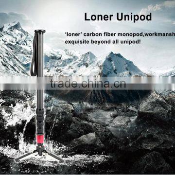 Monopod camera video DSLR stabilizer carbon fiber Loner Unipod