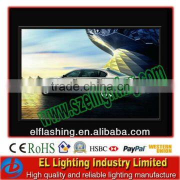 Crystal frame LED Light Box for car