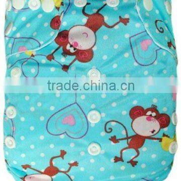 Eco-friendly Newborn Cloth Diapers Reusable Washable Baby Cloth Nappy