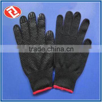 Factory Supply Two Sides High Quality Dotted Knitted Glove