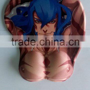 260*210*26mm busty mouse pad OEM welcome