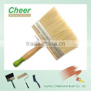 cleaning wooden handle euro-style wall paint brush