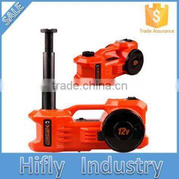 HF-EJ450(001) 3TON 12V auto electric jack wtih air inflation dual-function horizontal type Electric hydraulic Bottle Floor jack